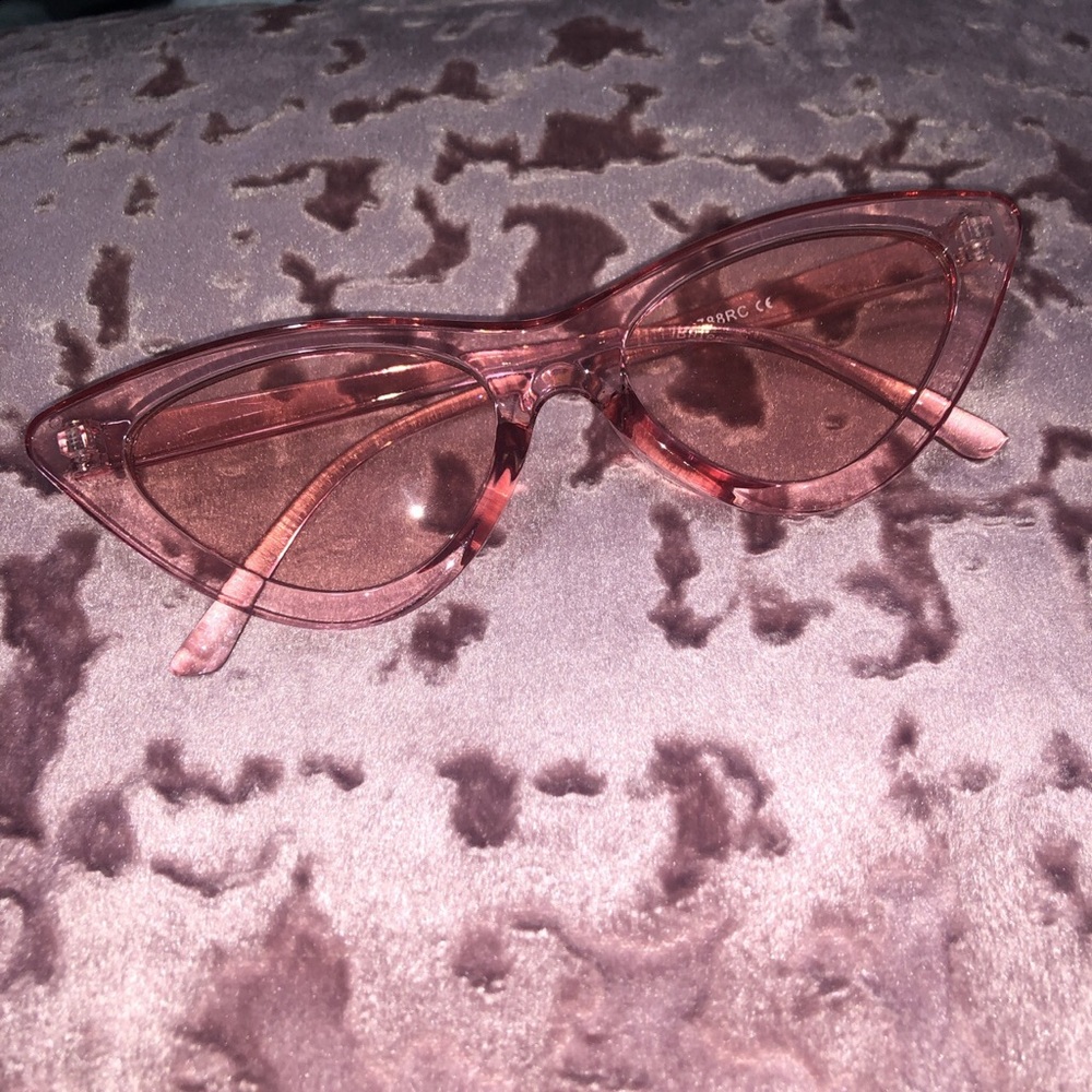Pink sunglasses